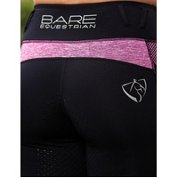 BARE Babes Performance Riding Tights - Neon Pink