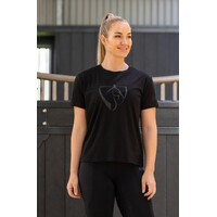 BARE Black Logo T-Shirt - BLACK