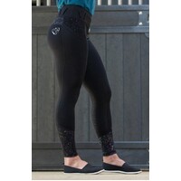 BARE Youth Performance Tights - Black Galaxy